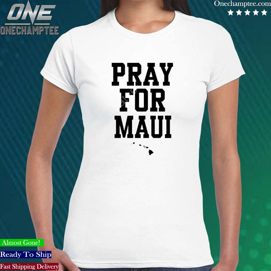 Kamu Grugier-Hill Pray For Maui Shirt