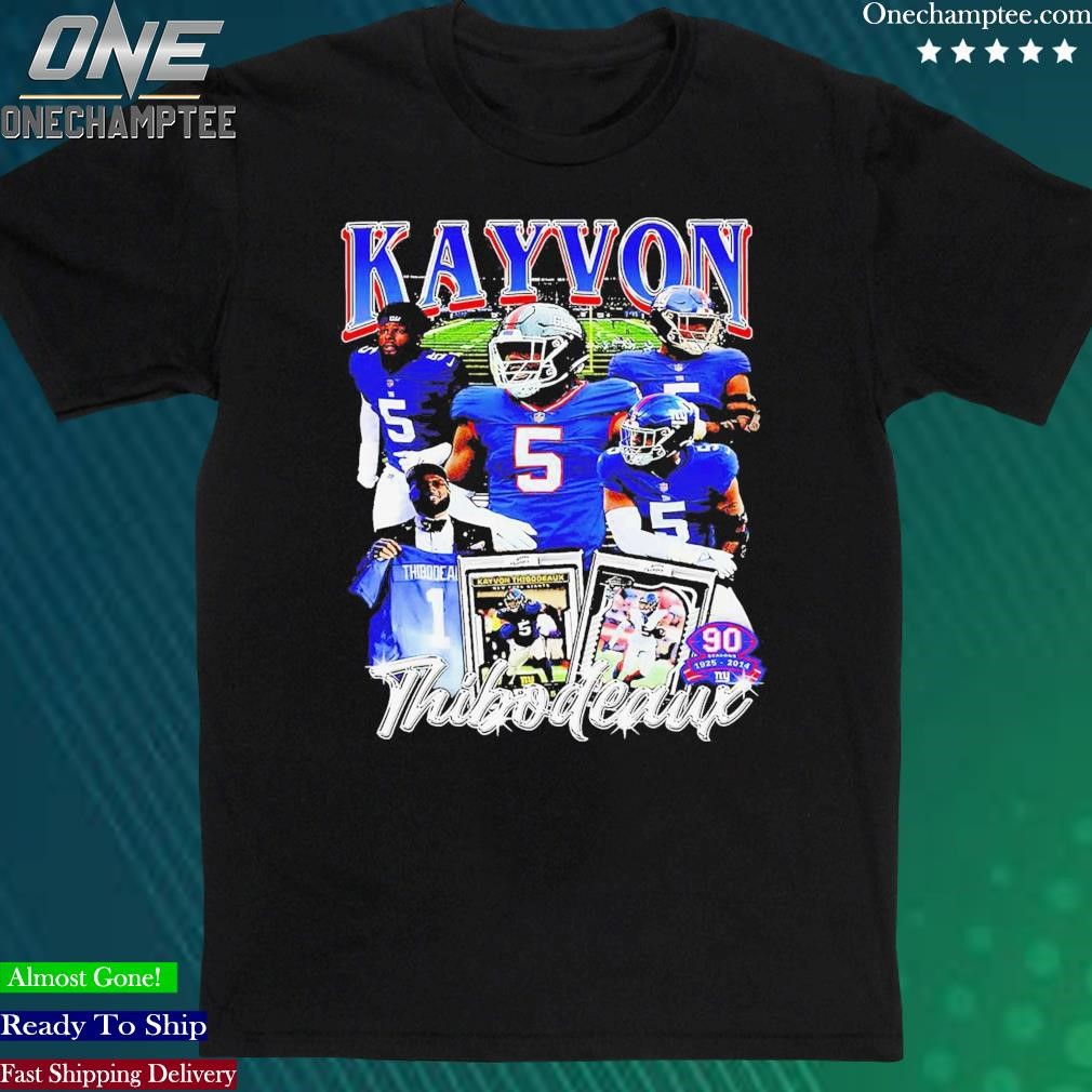 Official kayvon Thibodeaux New York Giants Vintage Shirt