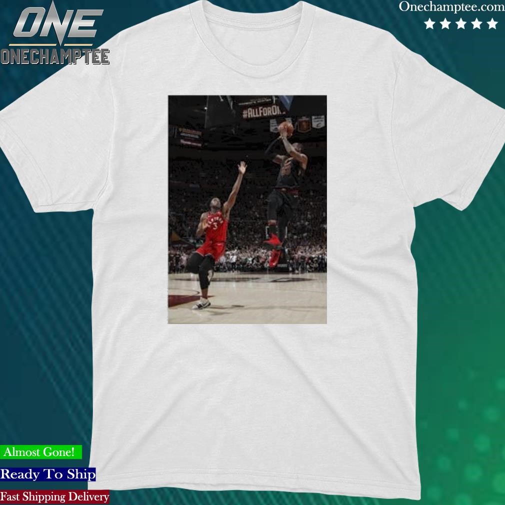 Official klutch23 LeBron’s Game Winner Over Anunoby Shirt