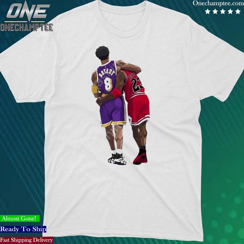 Official kobe Bryant Michael Jordan Art T-Shirt