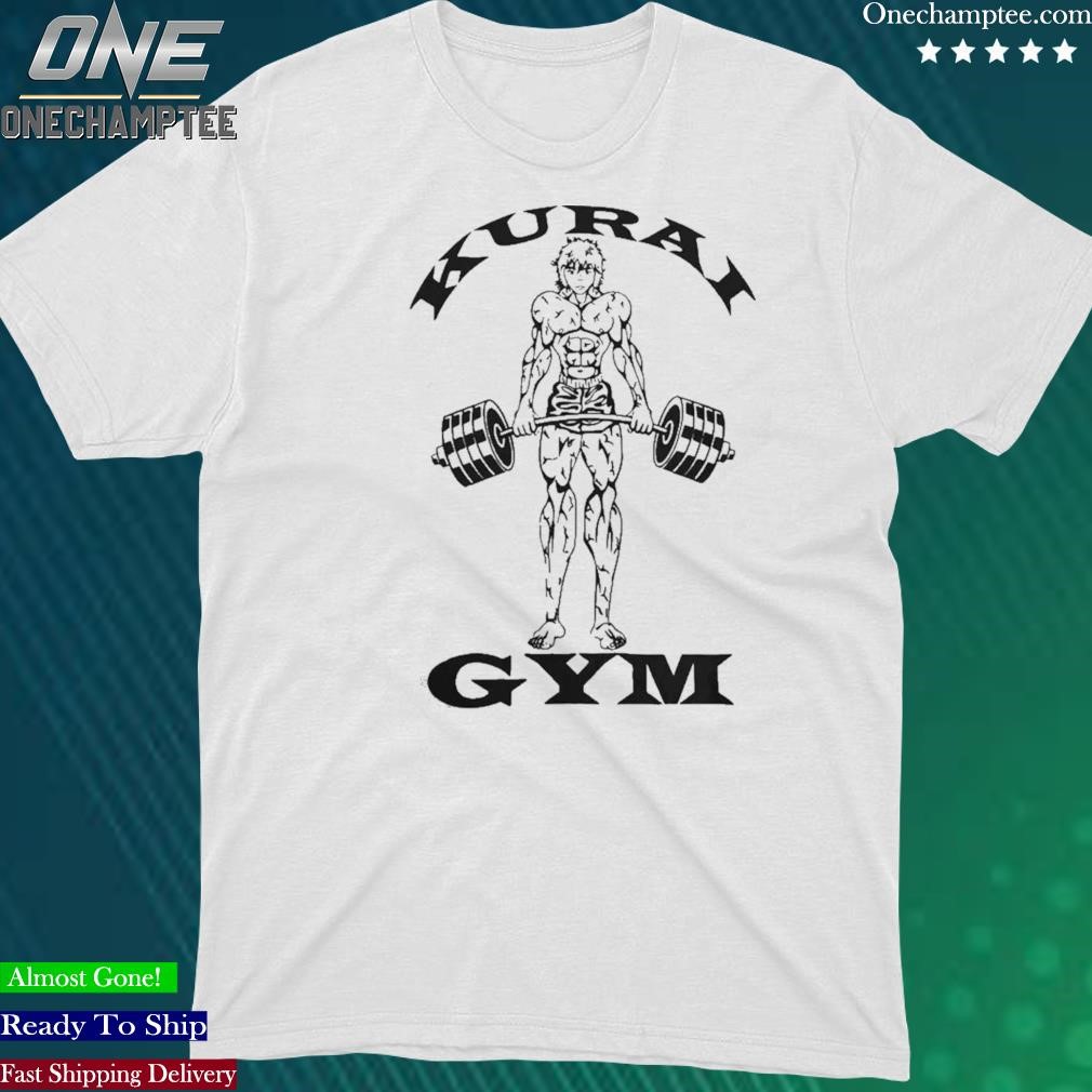 Official kurai Lifestyle Kurai Gym Baki Shirt