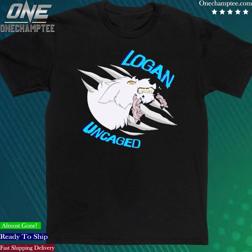 Official logan Uncaged dog art T-Shirt
