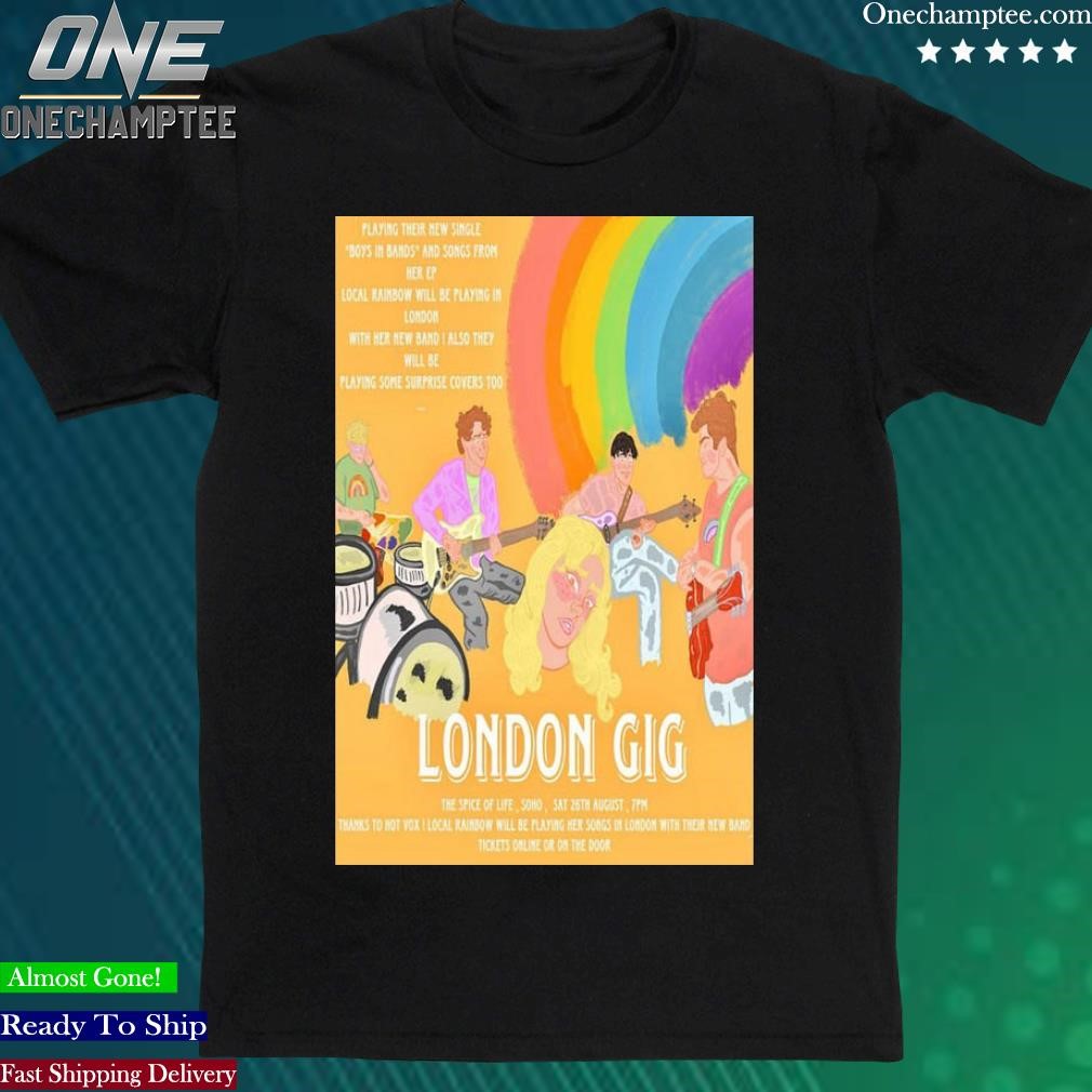 Official london Gid The Spice Of Life, Soho August 2023 Poster Shirt