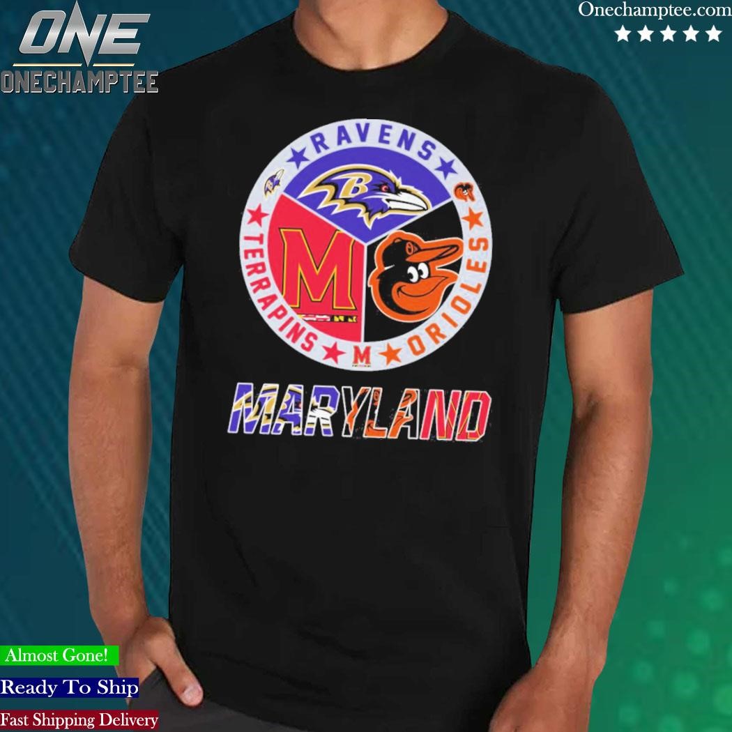 Baltimore Ravens Baltimore Orioles logo shirt - teejeep