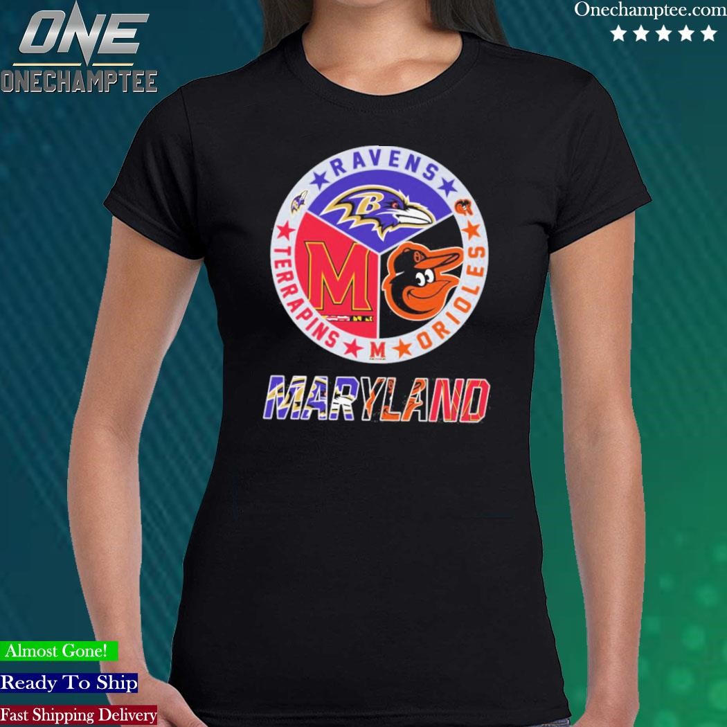 Maryland Baltimore Ravens Baltimore Orioles shirt - Bouncetees