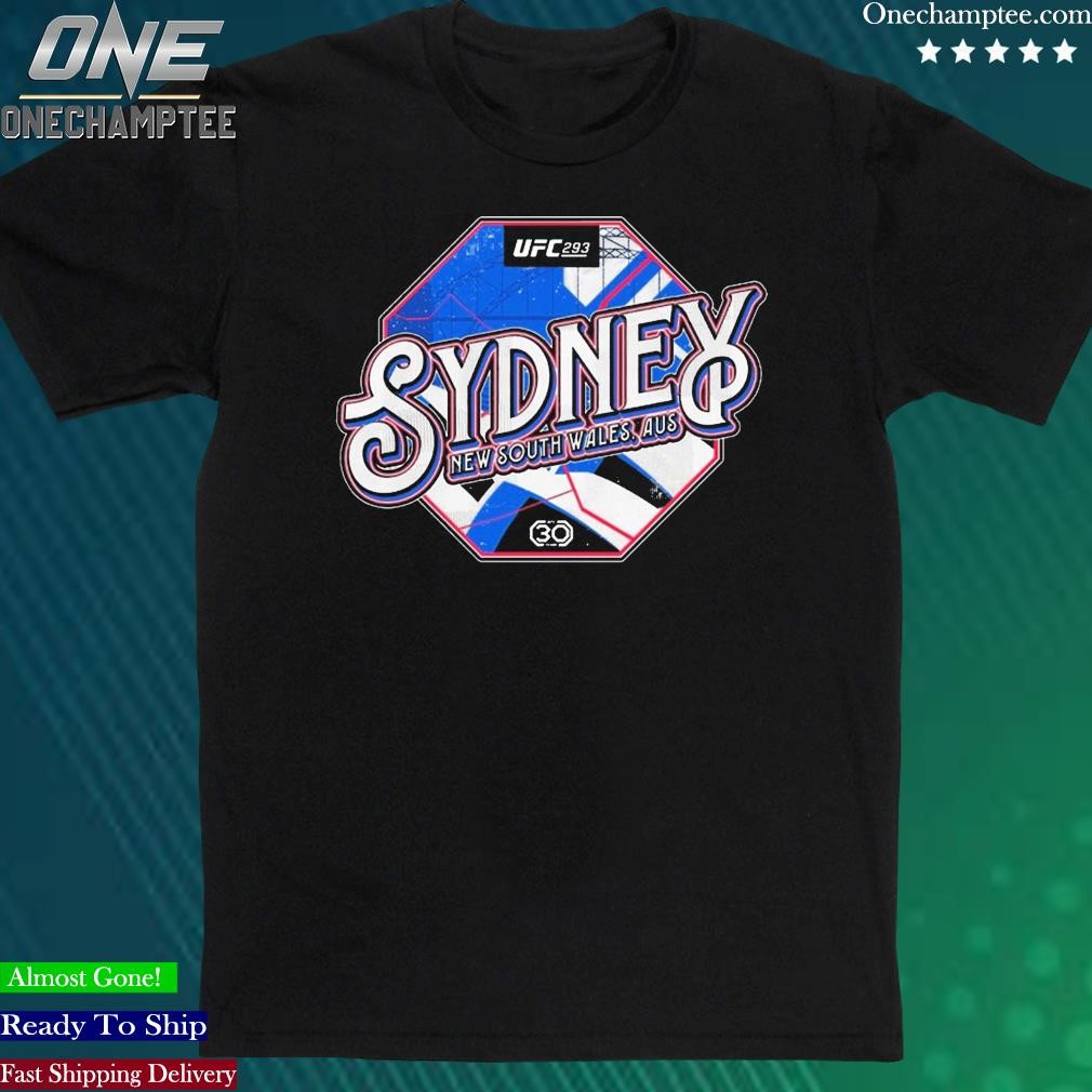 Official men's Ufc 293 Sydney City Shirt