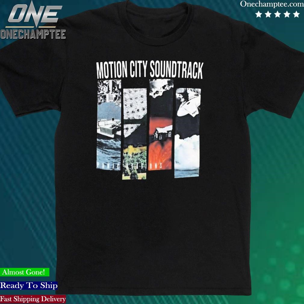 Official motion City Soundtrack Panic Stations Shirt