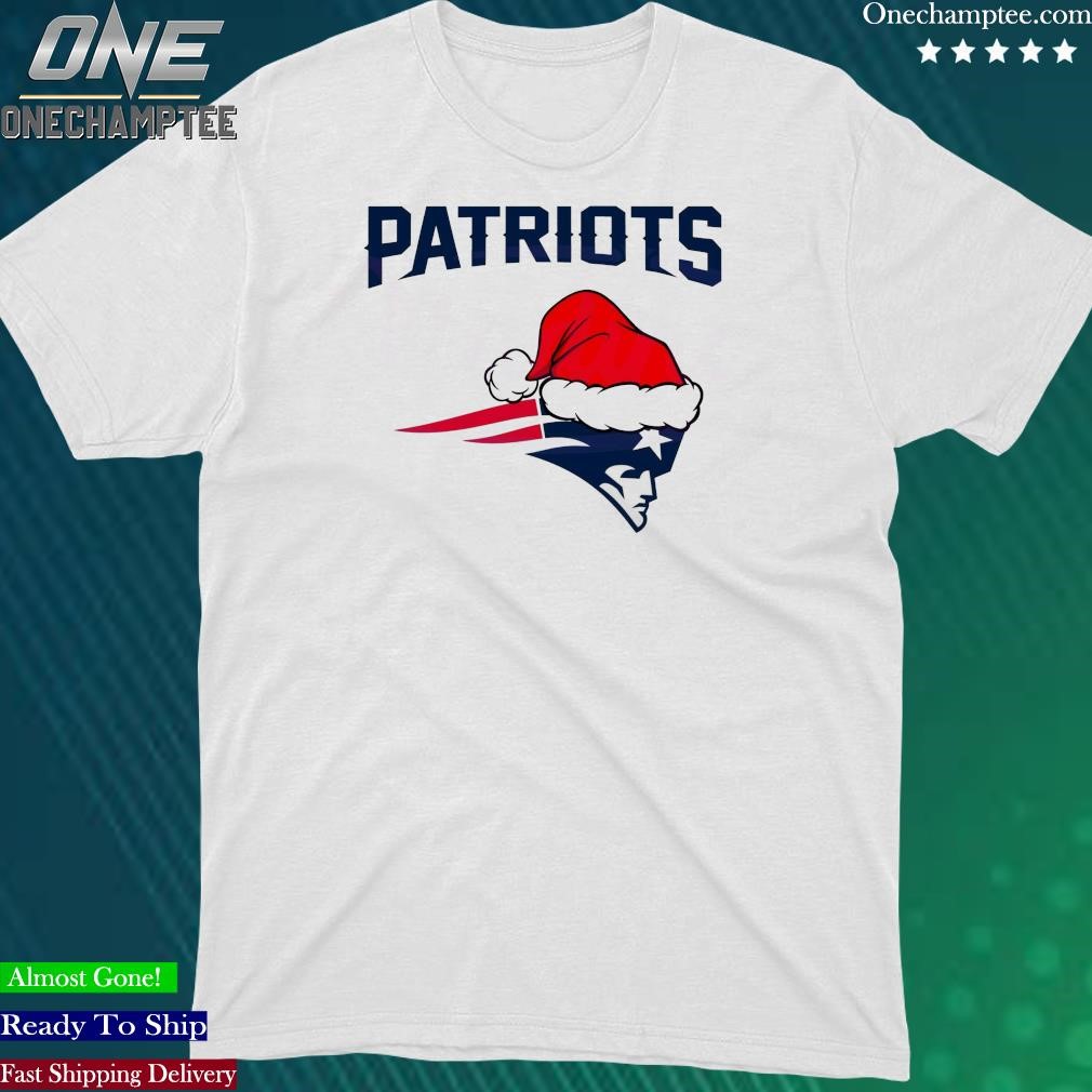 Official new England Patriots NFL Christmas Logo Shirt