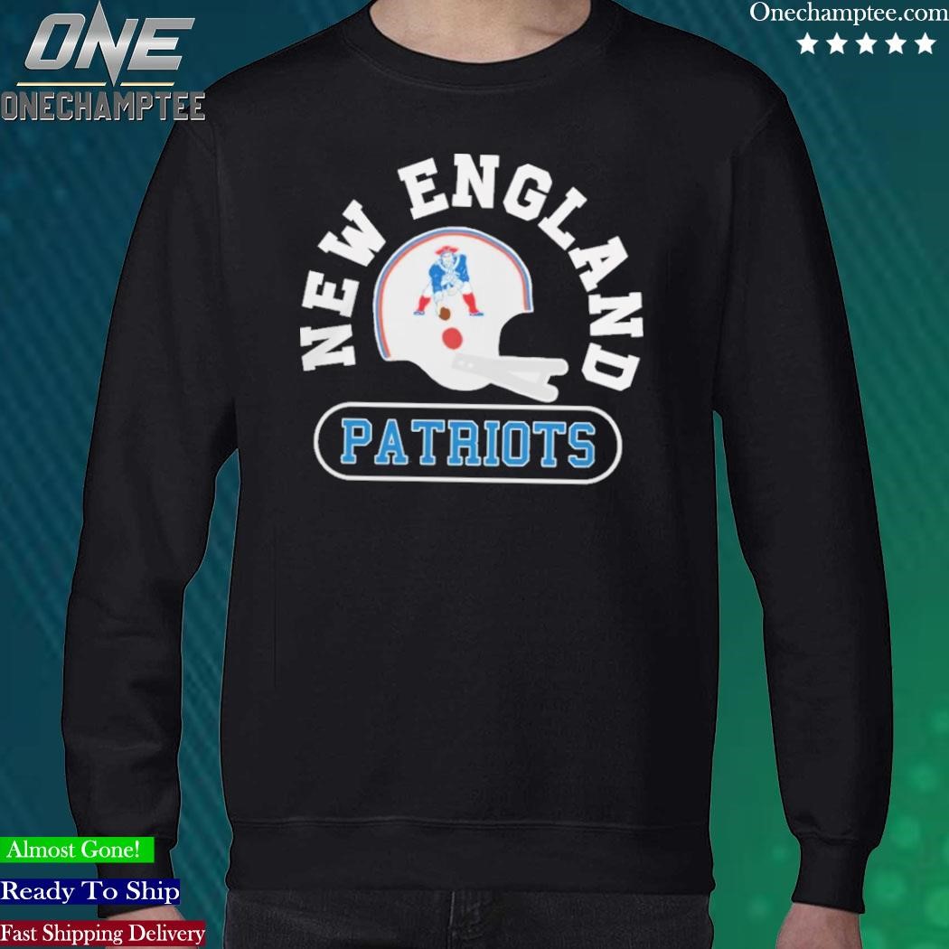 New England Patriots Helmet Retro  New England Patriots Helmet T-Shirt –  HOMAGE