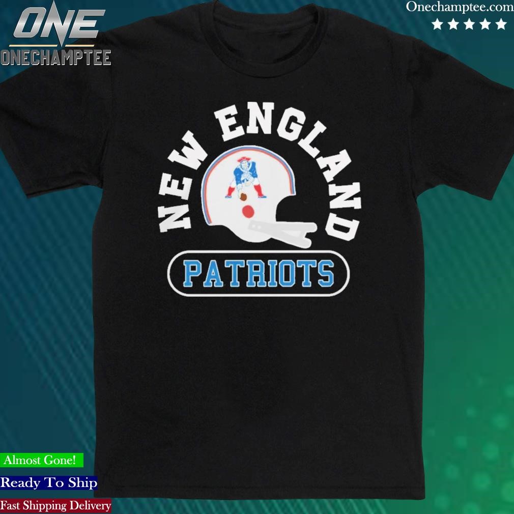 New England Patriots Helmet Retro Hoodie