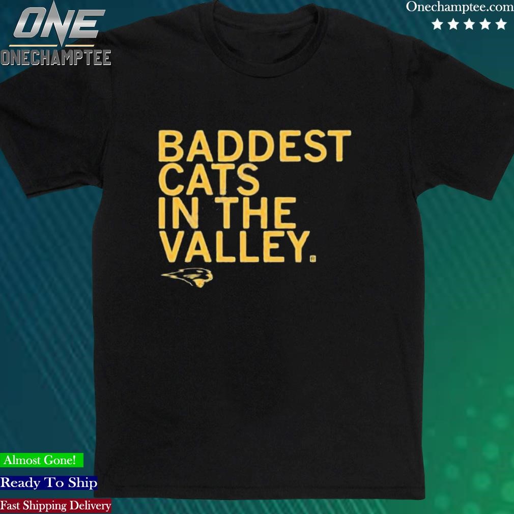 Official northern Iowa Panthers Baddest Cats In The Valley Official Shirt