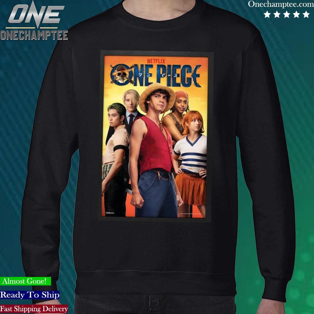 Official one Piece Netflix Live-Action Reveals New Poster Shirt