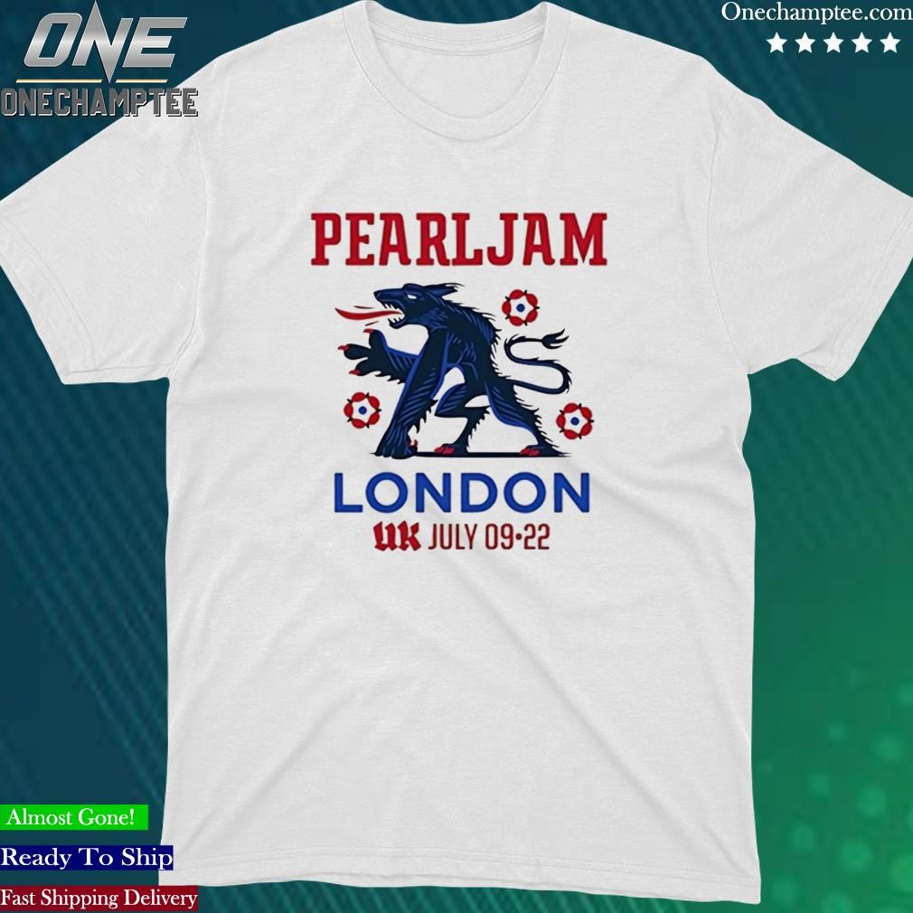 Official pearl Jam 2023 T Shirt