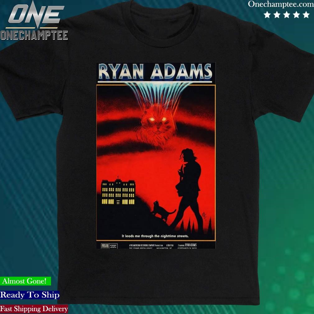 Official poster Ryan Adams 09.21.2023 The Grand Opera House Wilmington, DE Tour Shirt