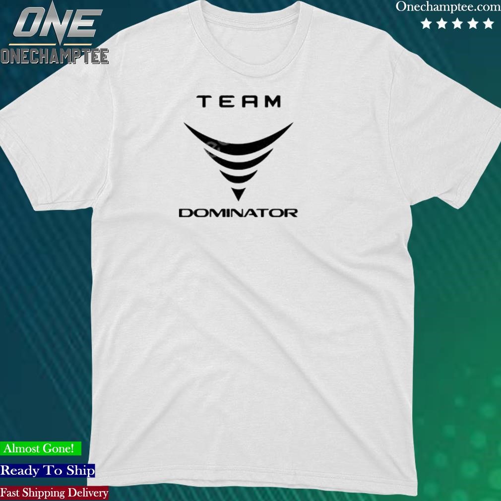 Official reed Timmer Merch Team Dominator Minimal Logo Shirt
