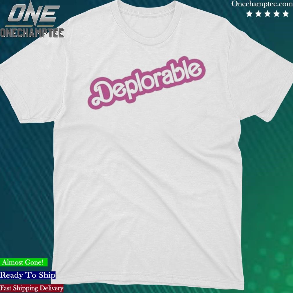 Official roseanne Barr Deplorable Shirt