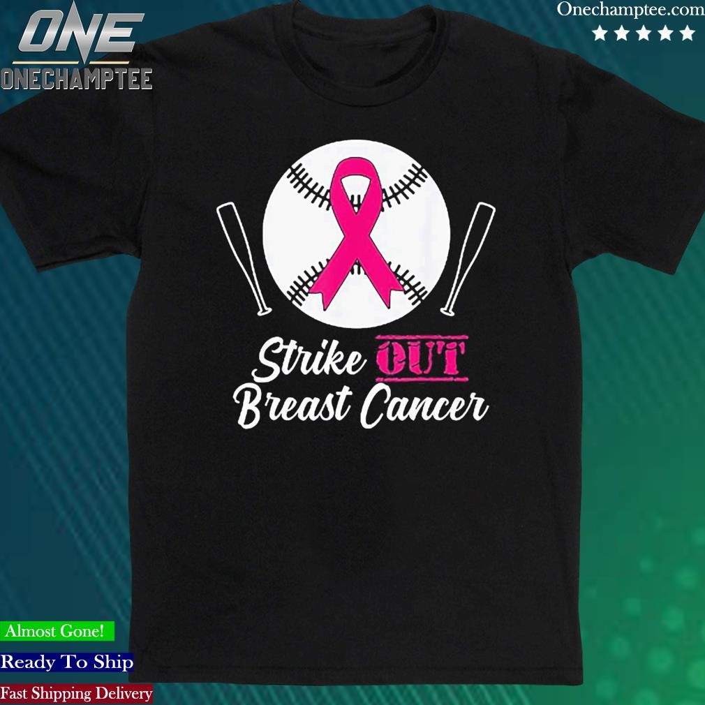 Official strike Out Breast Cancer T-Shirt