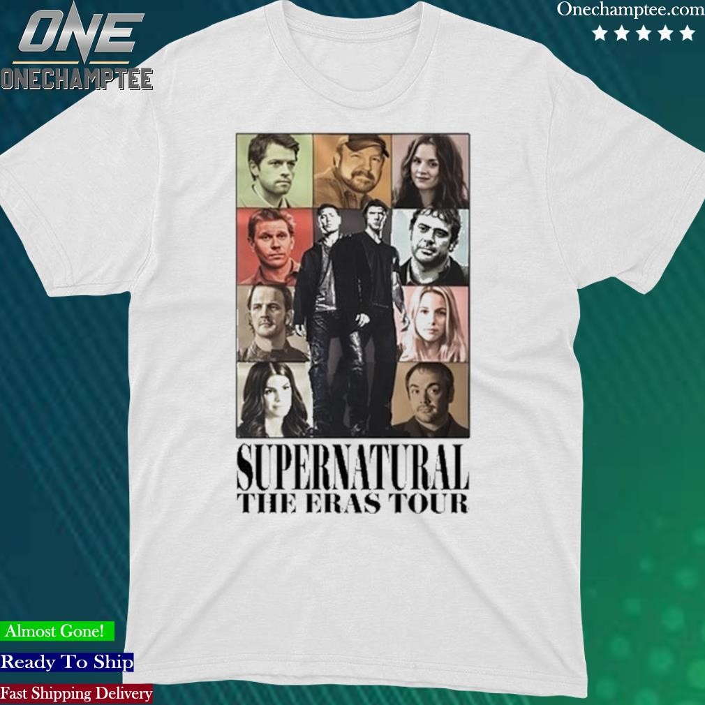 Official supernatural The Eras Tour Shirt