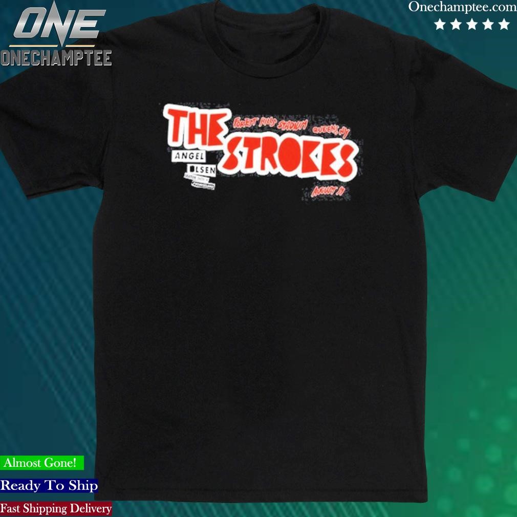 Official the Strokes Forest Hills Shirt
