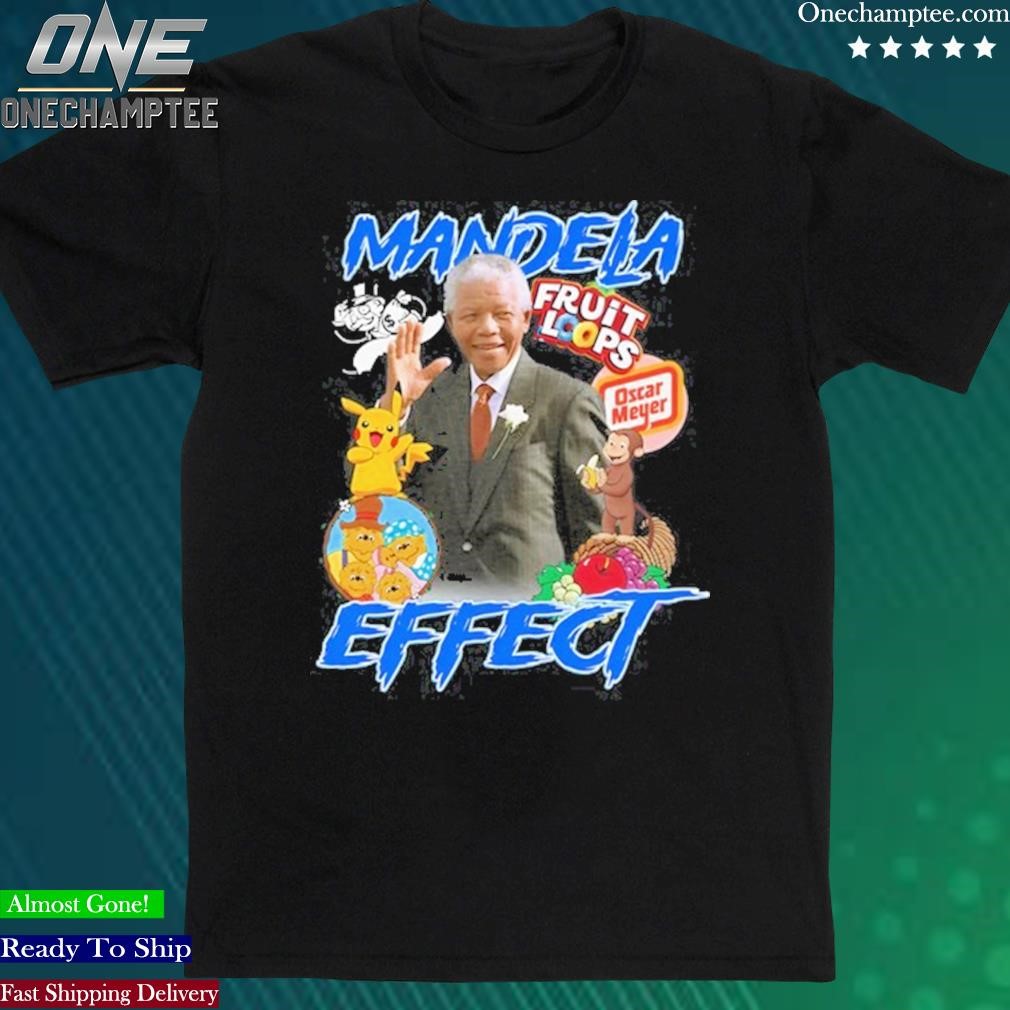 Official thegoodshirts Mandela Effect Shirt