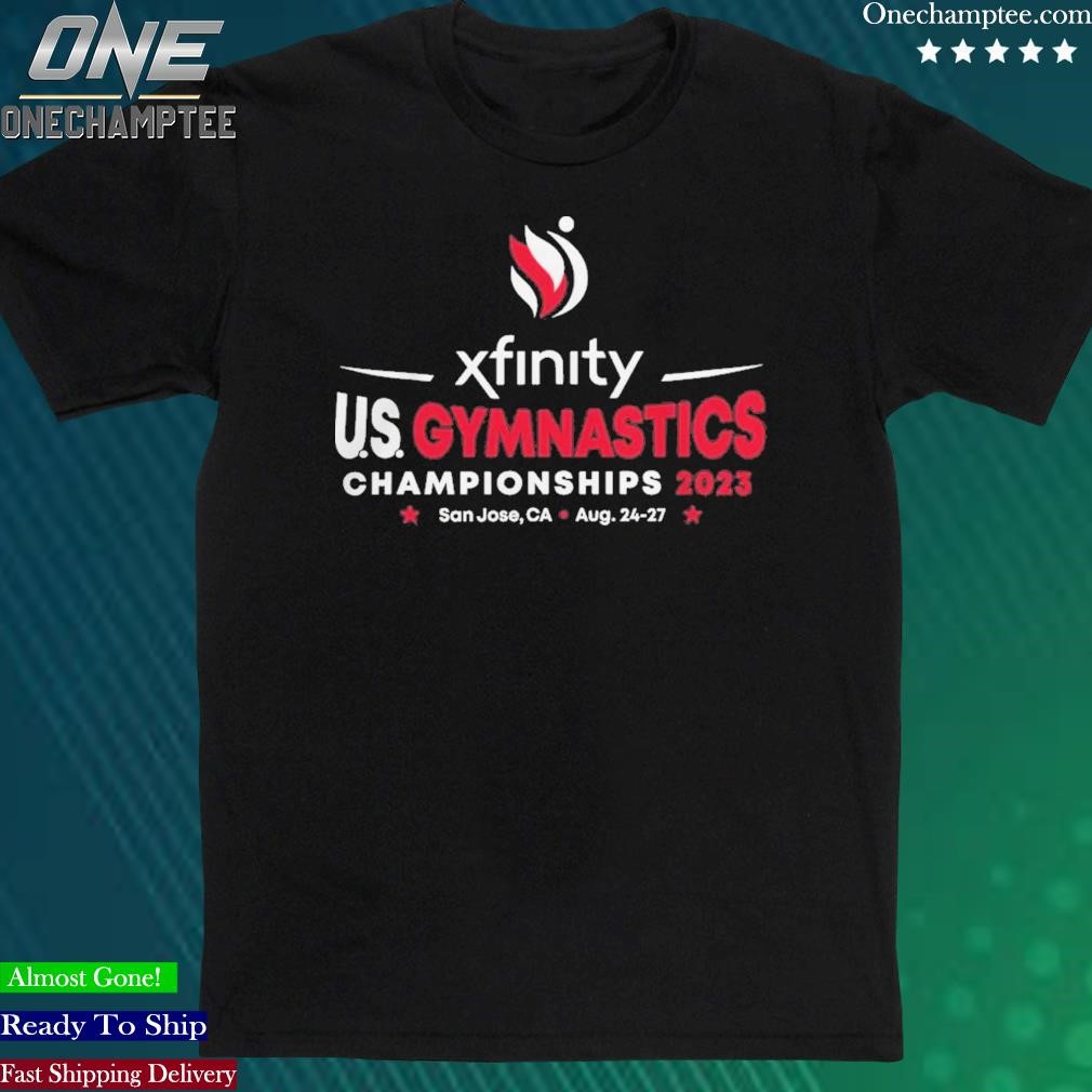Official uSA Gymnastics Championships 2023 Navy Event Shirt