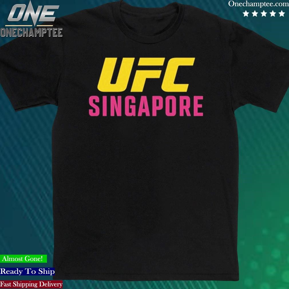 Official ufc Fn Singapore Holloway Vs The Korean Zombie Event T-shirt