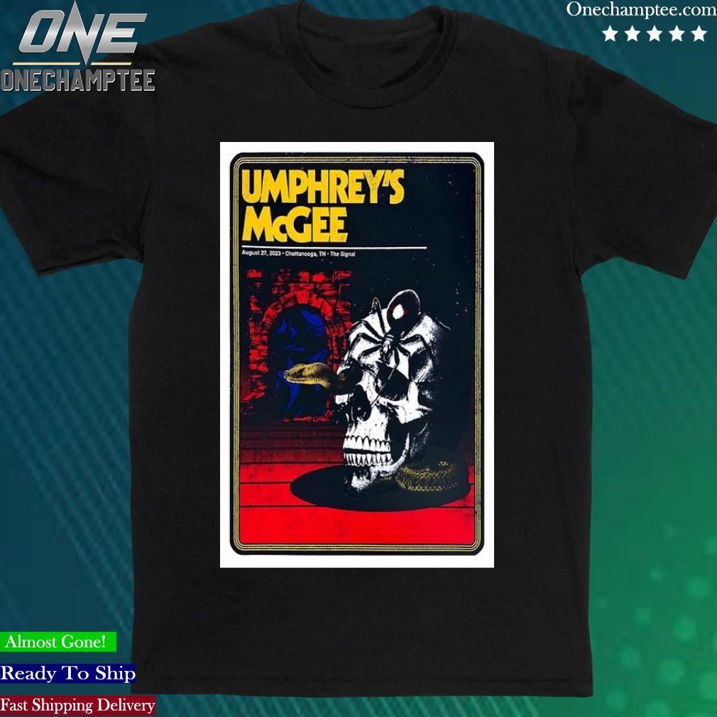 Official umphrey's McGee 8 27 2023 Chattanooga, TN Poster Shirt