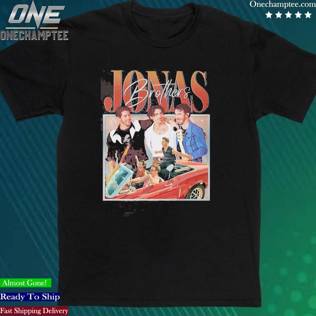 Official vintage Jonas Brothers Five Albums One Night Tour Shirt