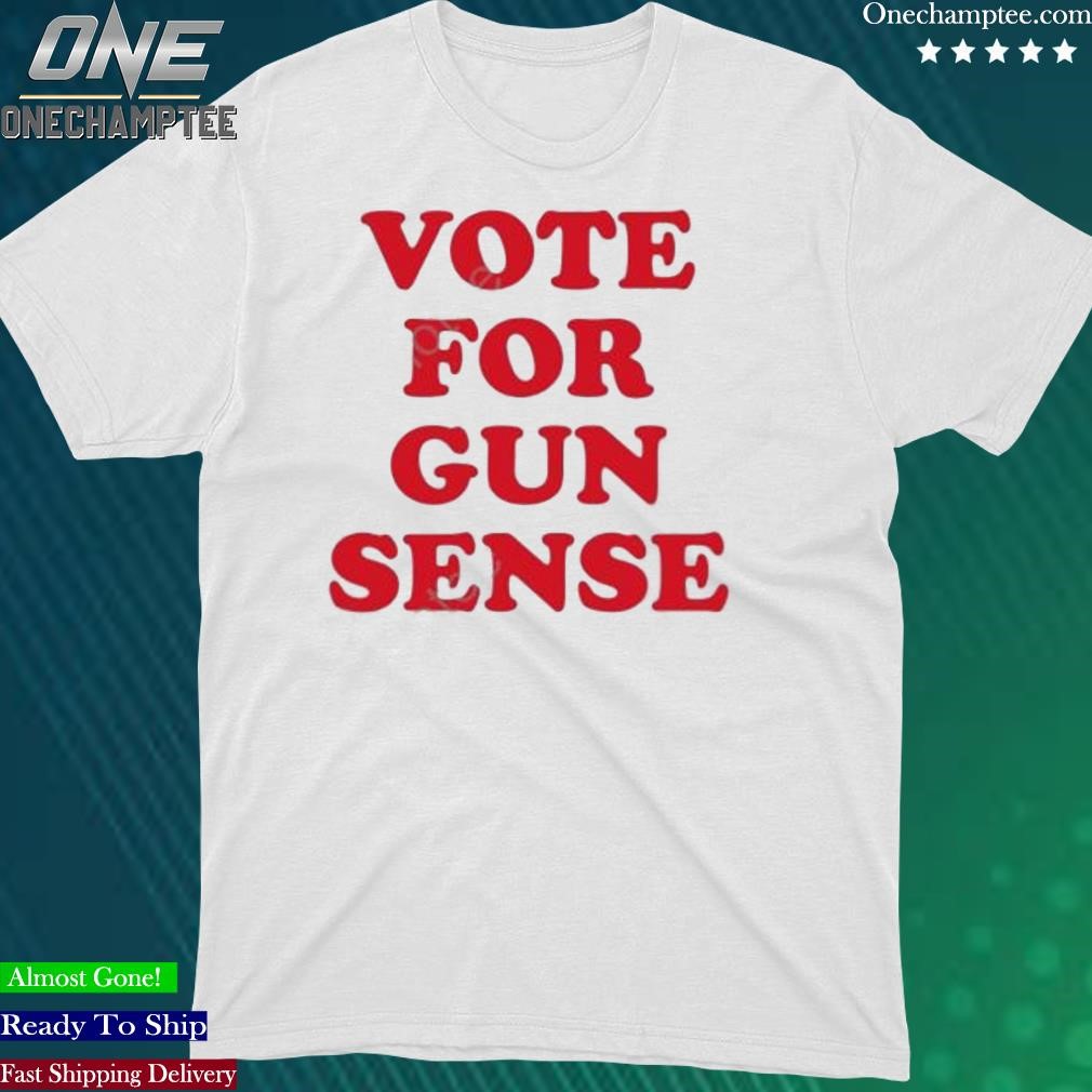 Official vote For Gun Sence Shirt