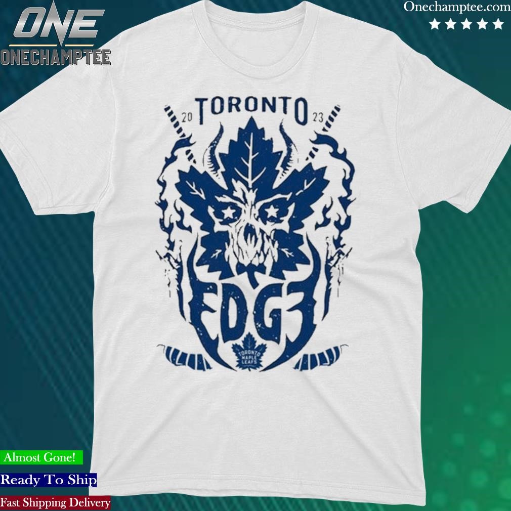 Official wWE Superstar Edge Adam Copeland Toronto Maple Leafs Shirt