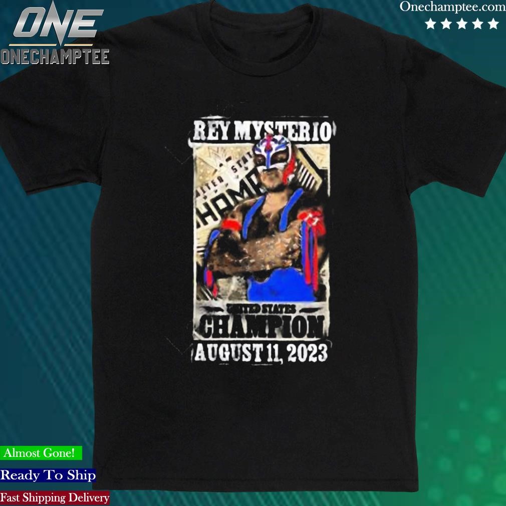 Official wWEShop Rey Mysterio United States Championship Tee Shirt