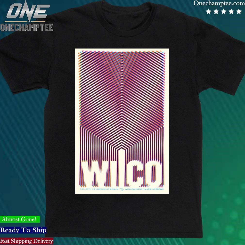 Official wilco August 30th 2023 London Poster Shirt