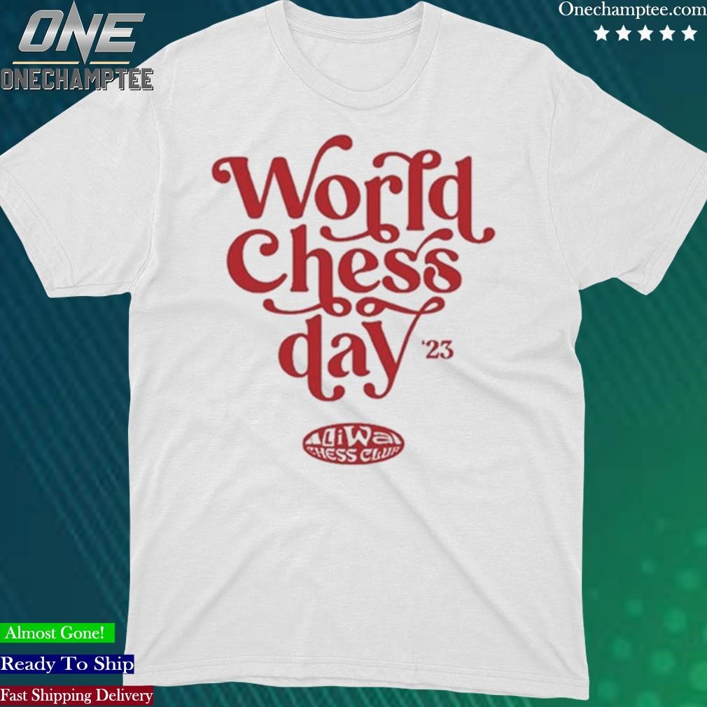 Official world Chess Day 2023 Ringer T-Shirt