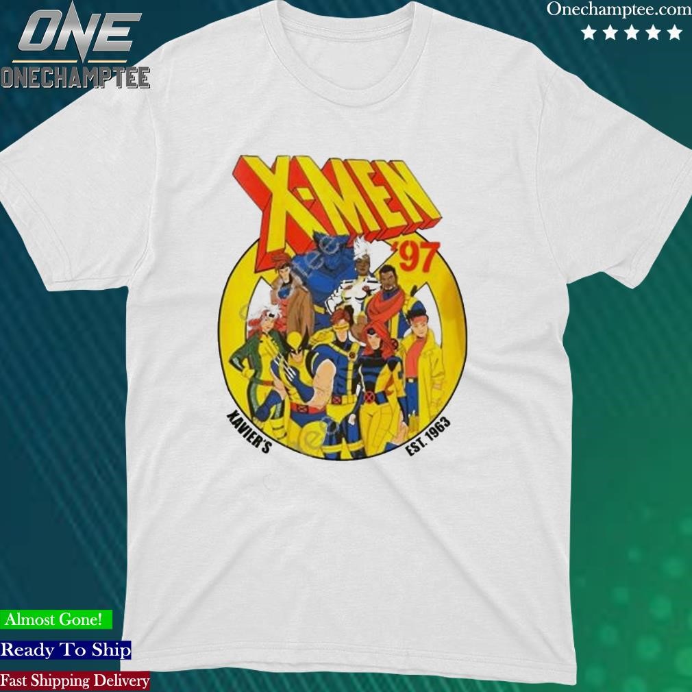 Official x-Men ‘97 Merch X-Men 97 Xavier’s Est 1963 Shirt
