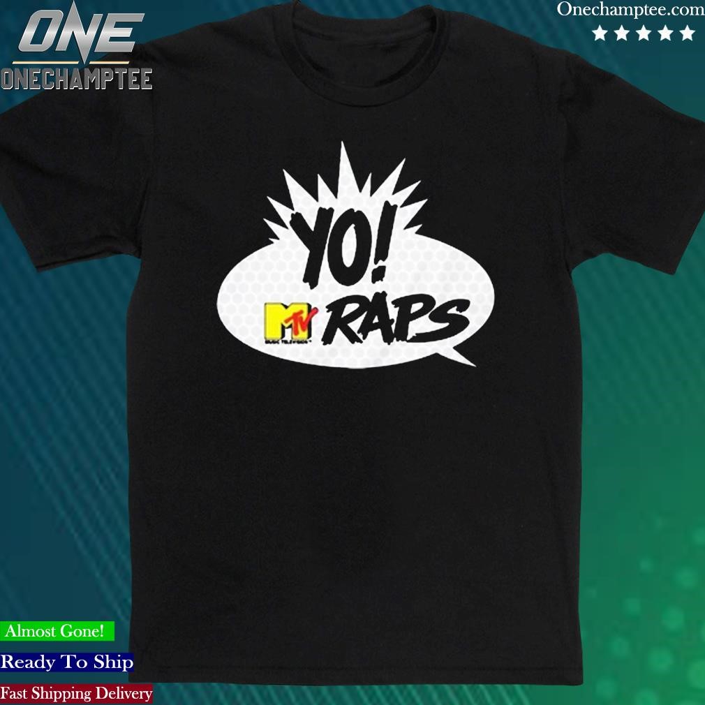Official yo! Mtv Raps Shirt
