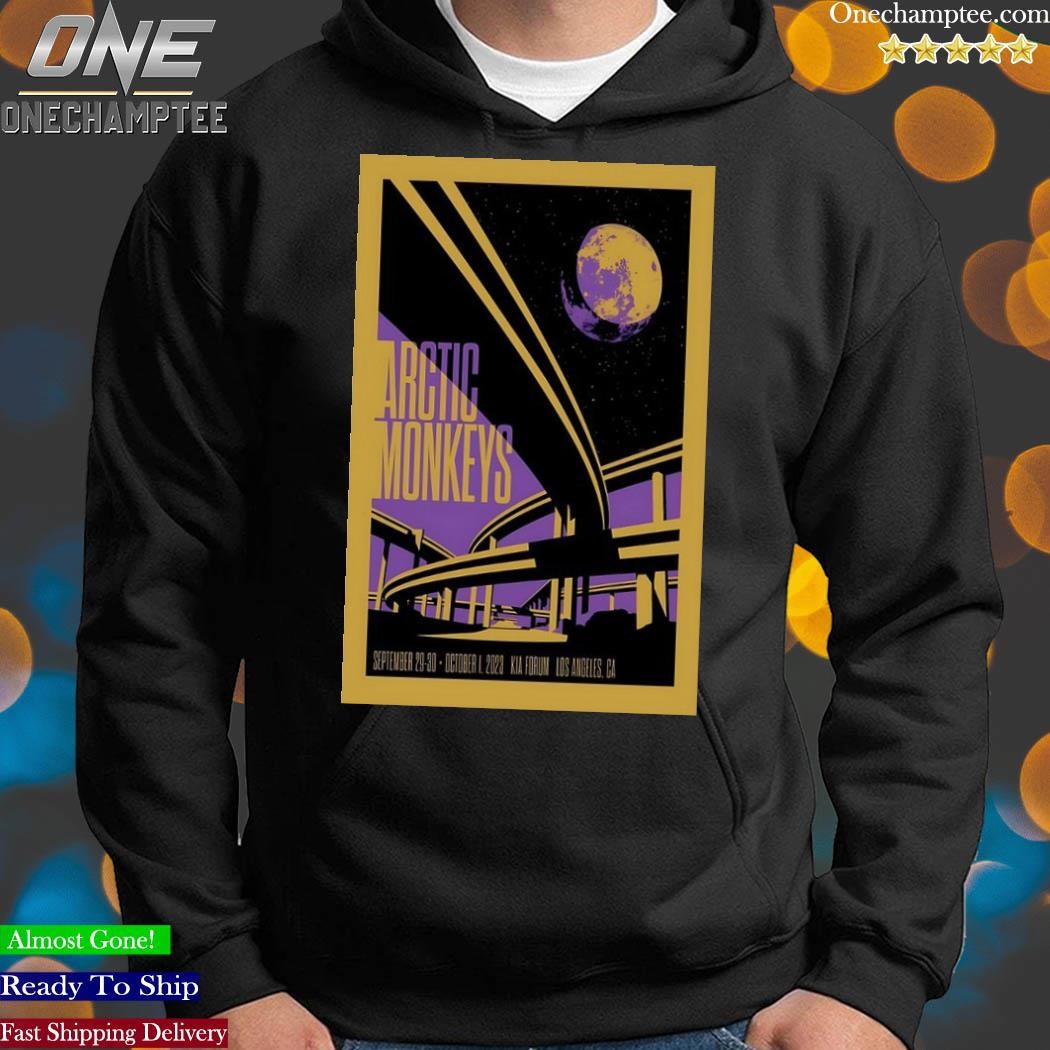 Arctic Monkeys Tour in Inglewood at The Kia Forum September 29-30, 2023 Poster Shirt hoodie-black.jpg