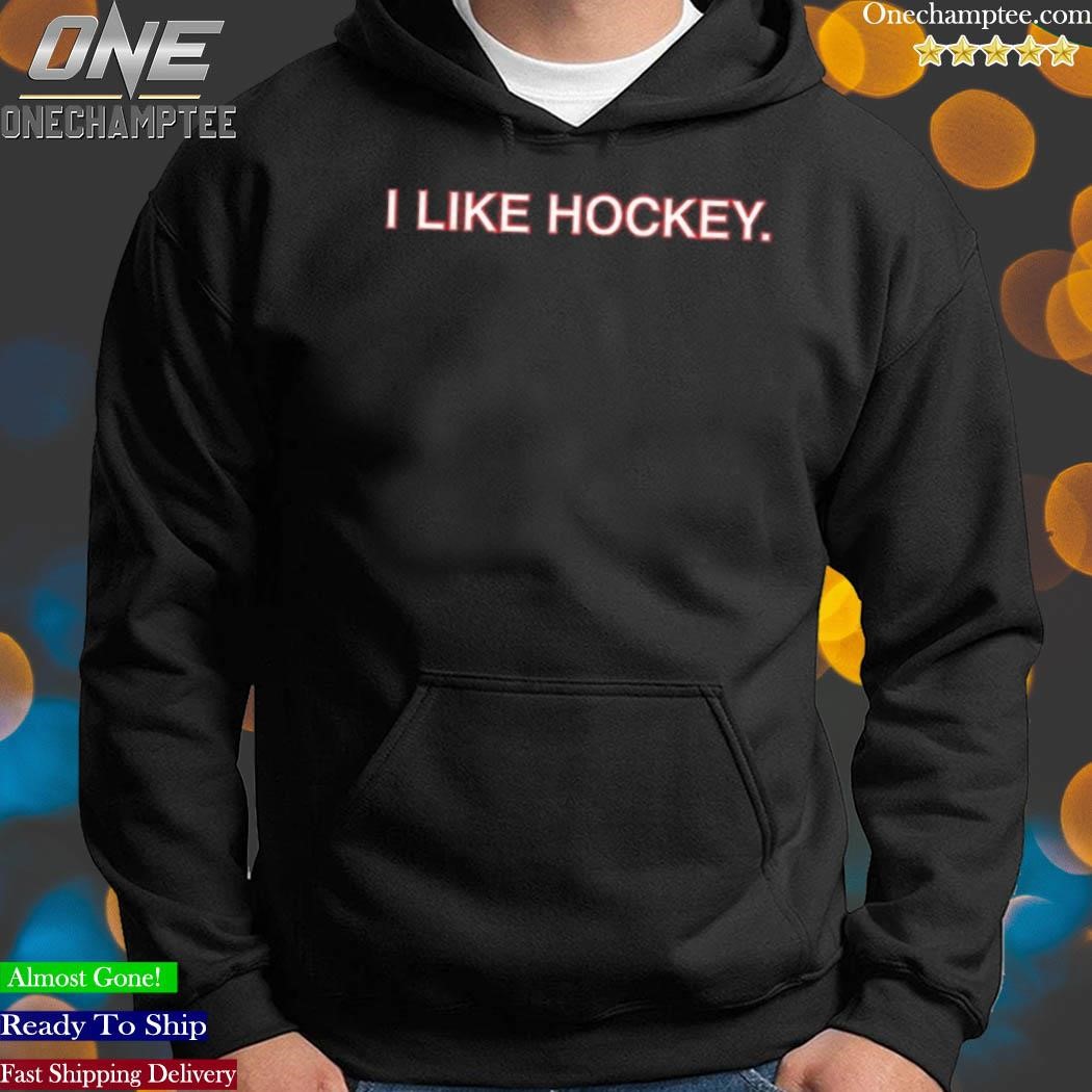 Connor Bedard I Like Hockey Shirt hoodie-black.jpg