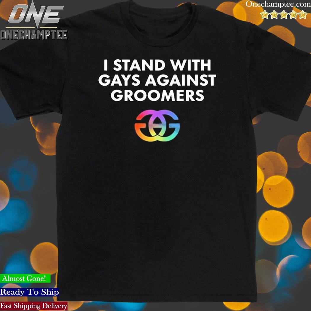 I Stand With Gays Against Groomers Shirt