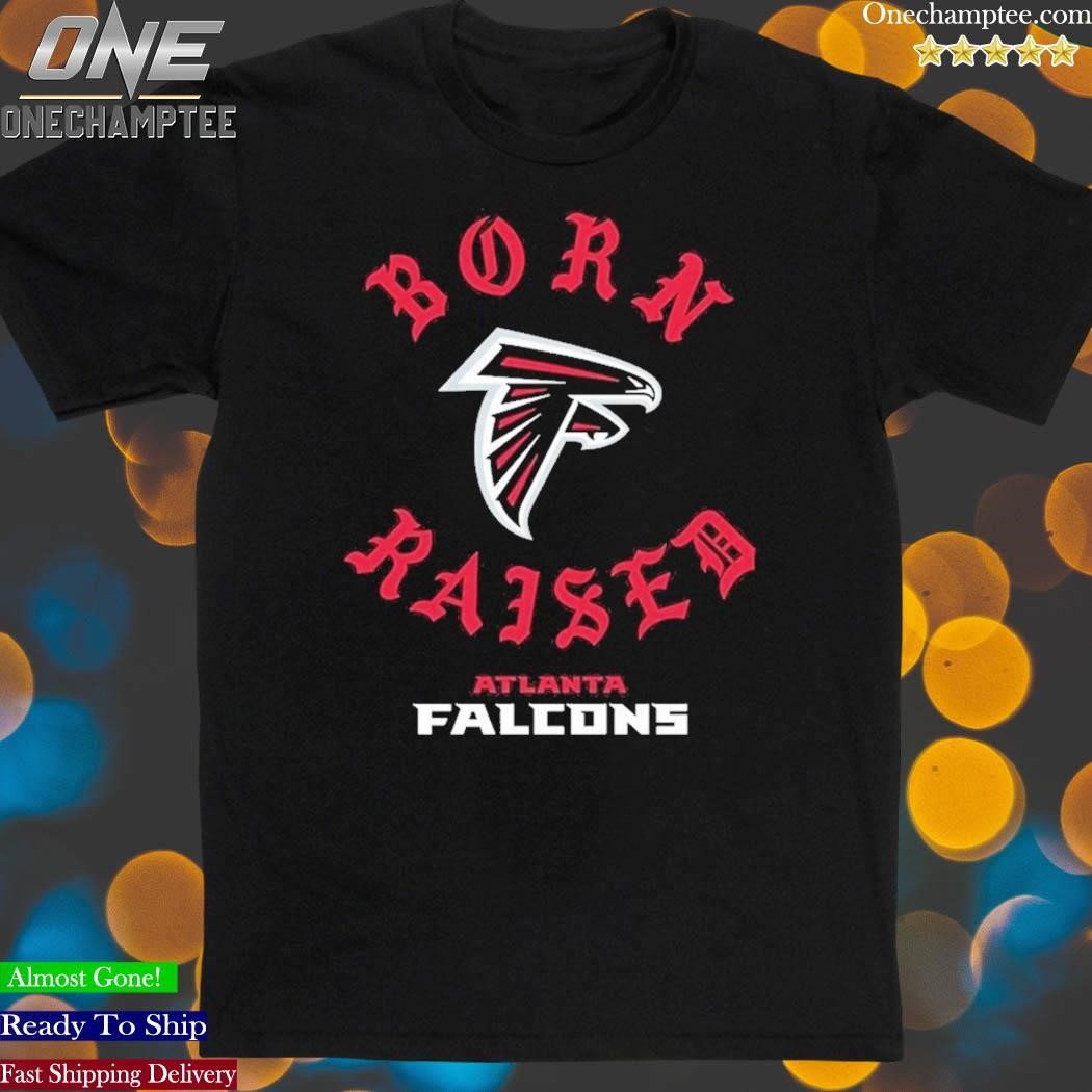 Atlanta Falcons Born X Raised 2023 T Shirt