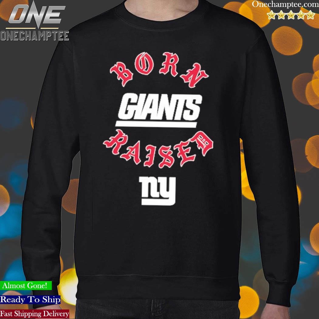 Born X Raised Black New York Giants T Shirt - Resttee