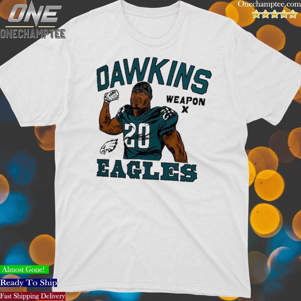 Philadelphia Eagles Brian Dawkins weapon retro shirt