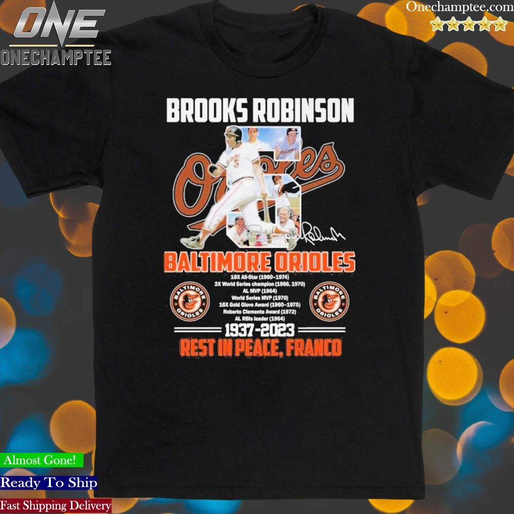 RIP B. Robinson Baltimore Orioles Baseball Jersey -   Worldwide Shipping