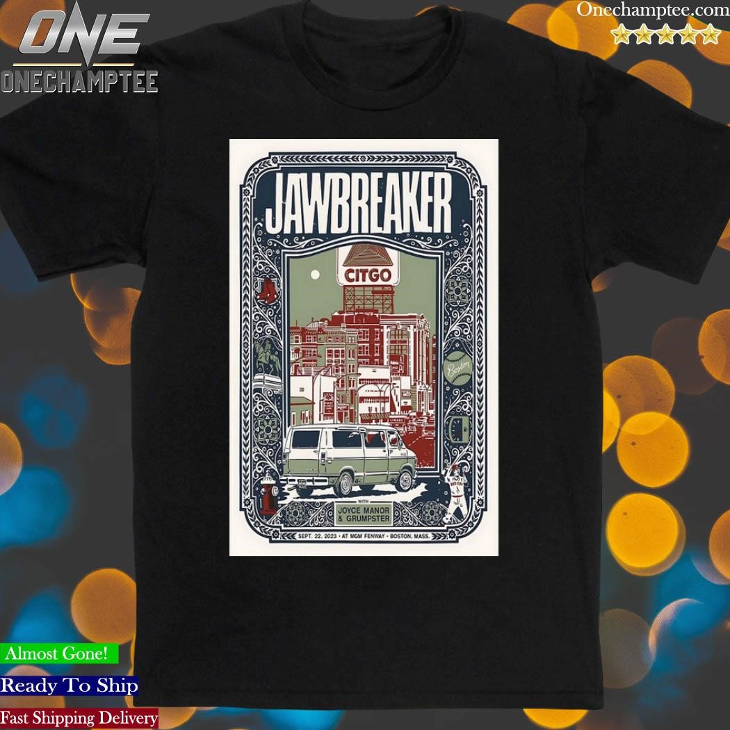 Jawbreaker MGM Fenway, Boston MA Sep 22nd 2023 Poster Shirt