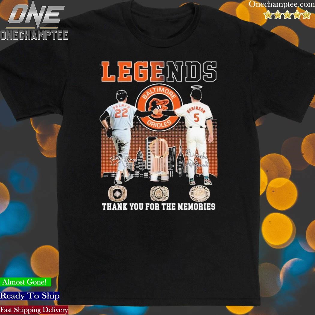 Baltimore Orioles '70 T-Shirt from Homage. | Orange | Vintage Apparel from Homage.