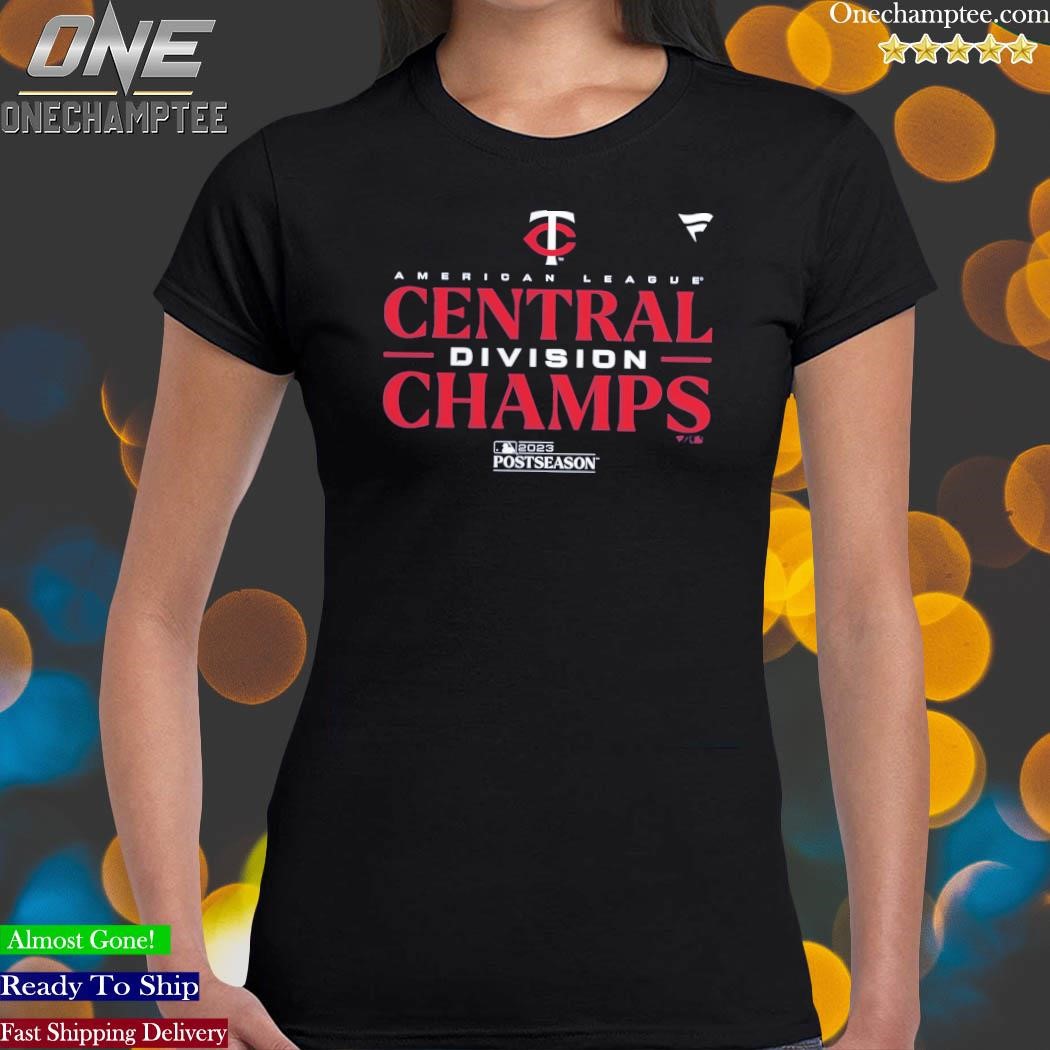 Minnesota Twins 2023 AL American League Central Division Champs Locker Room  logo shirt, hoodie, sweater, long sleeve and tank top