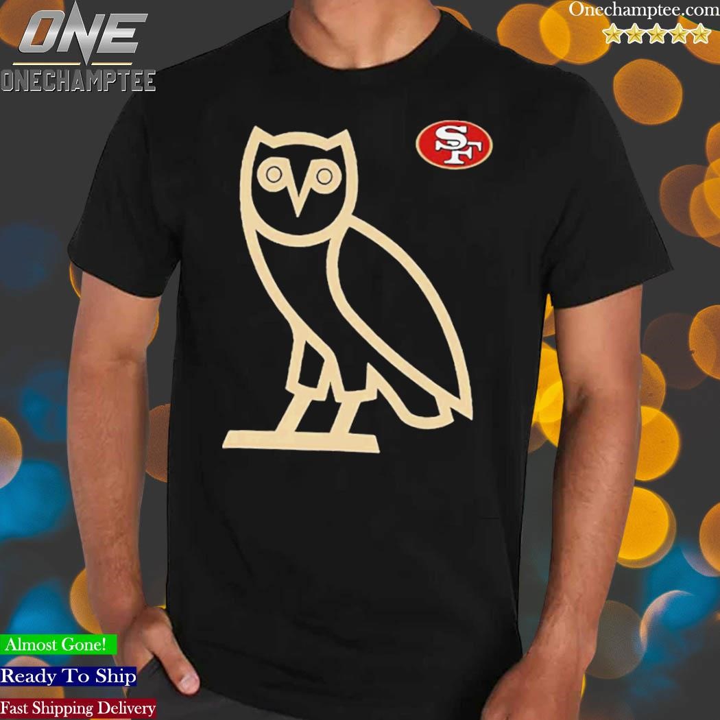 NFL Ovo 49ers Owl Hoodie  San Francisco 49ers Ove Hoodie