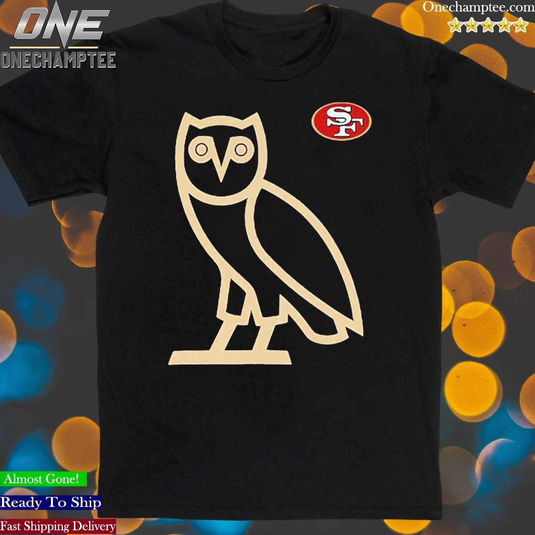 NFL Ovo 49ers Owl Hoodie  San Francisco 49ers Ove Hoodie