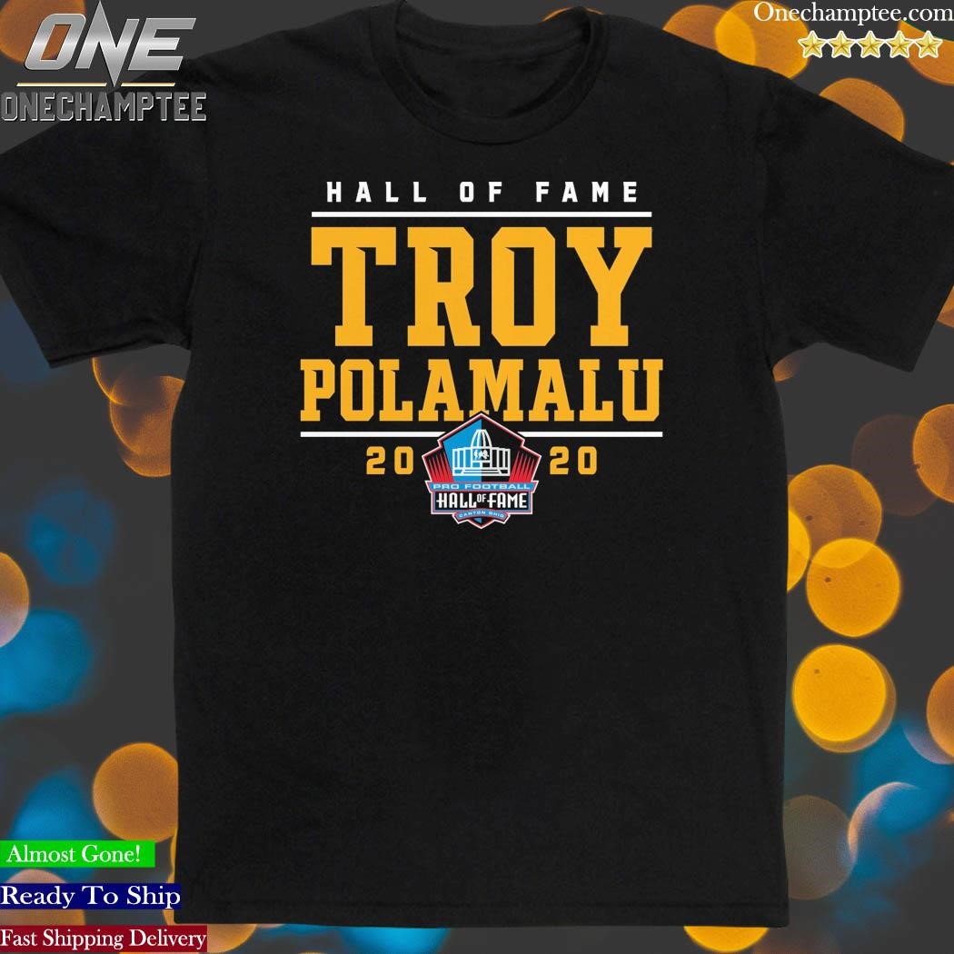 troy polamalu hall of fame shirt