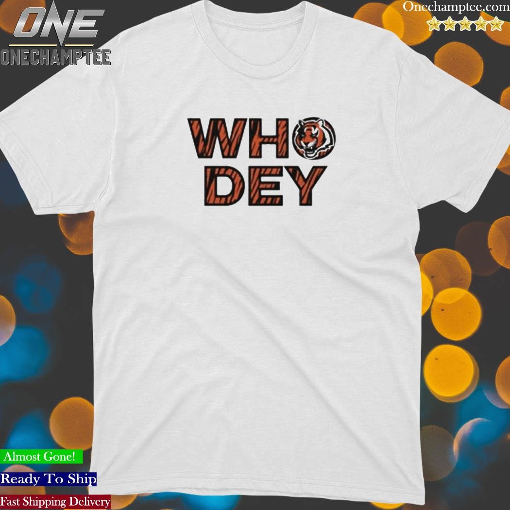 Buy Cincinnati Bengals Who Dey Team Signature Shirt For Free Shipping  CUSTOM XMAS PRODUCT COMPANY