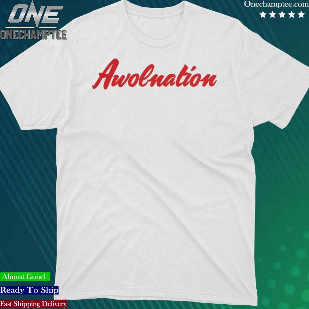 Official awolnation Official Merchandise Awolnation Logo Shirt